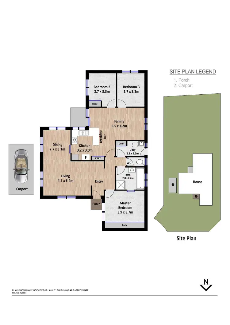 Floorplan of Homely house listing, 9 Nerli Place, Conder ACT 2906