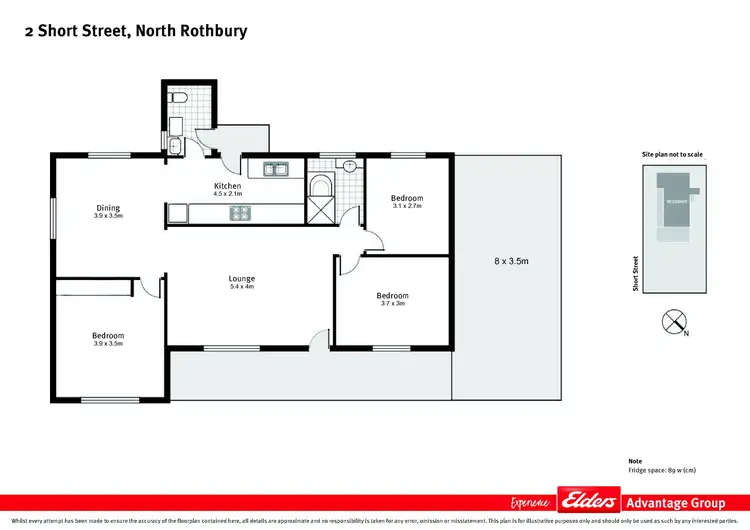 Floorplan of Homely house listing, 2 Short Street, North Rothbury NSW 2335