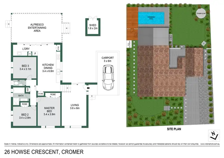 Floorplan of Homely house listing, 26 Howse Crescent, Cromer NSW 2099