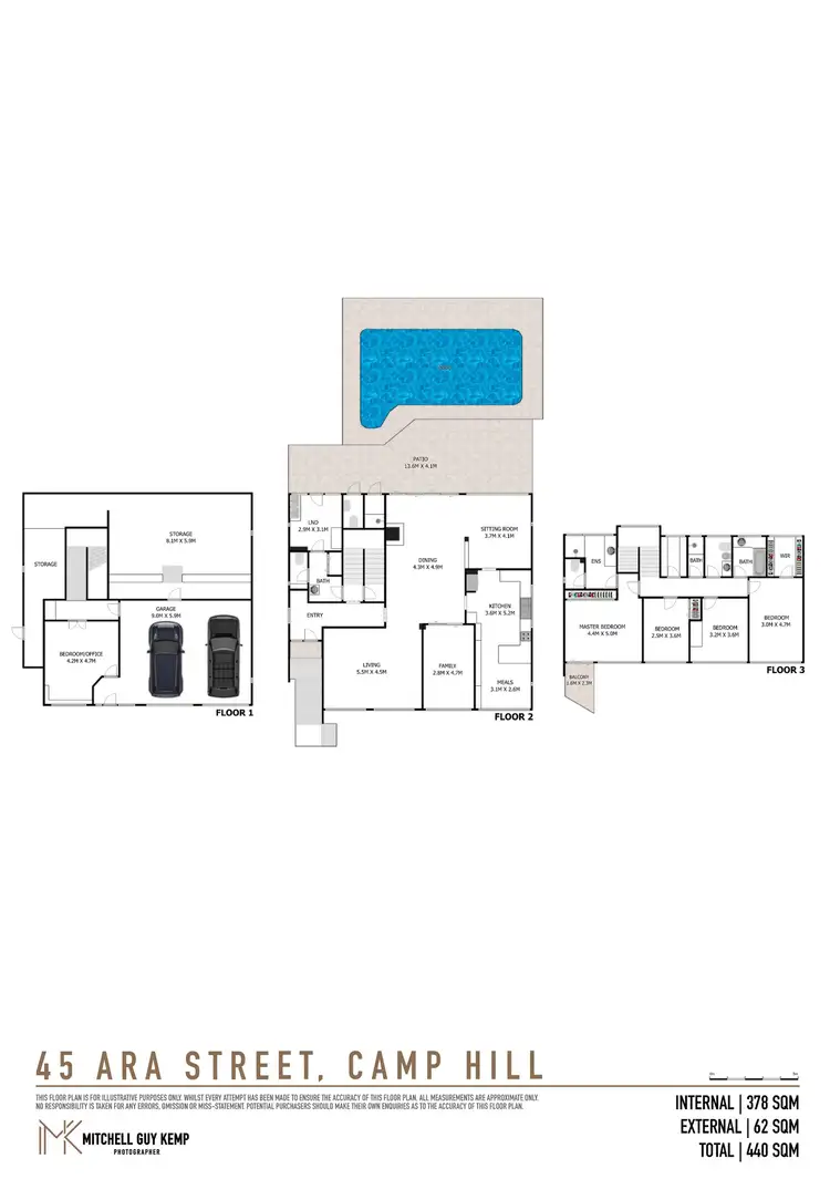 Floorplan of Homely house listing, 45 Ara Street, Camp Hill QLD 4152