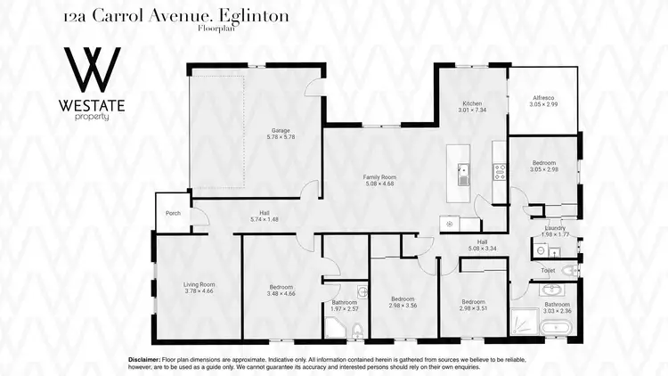 Floorplan of Homely house listing, 12A Carrol Avenue, Eglinton NSW 2795