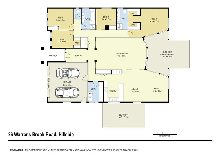 Floorplan of Homely house listing, 26 Warrens Brook Road, Hillside VIC 3037