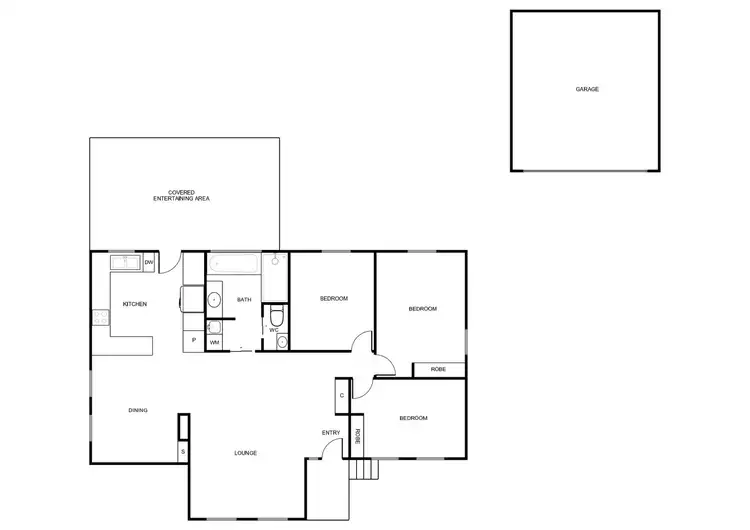 Floorplan of Homely house listing, 5 Shore Place, Weston ACT 2611