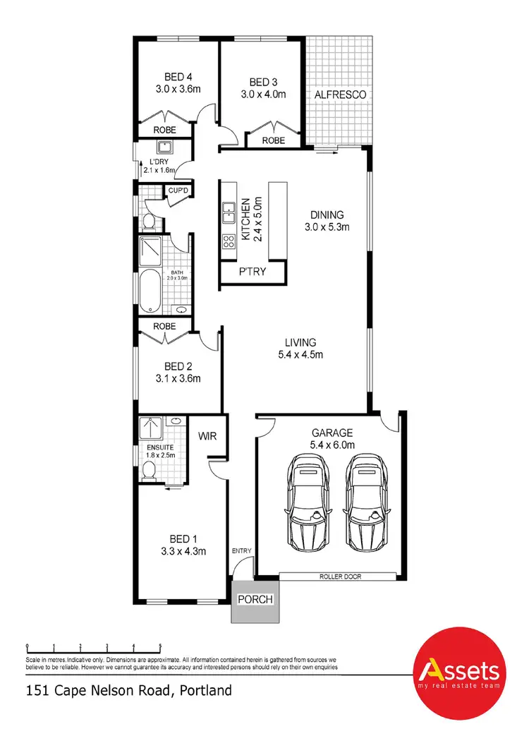 Floorplan of Homely house listing, 151 Cape Nelson Road, Portland VIC 3305