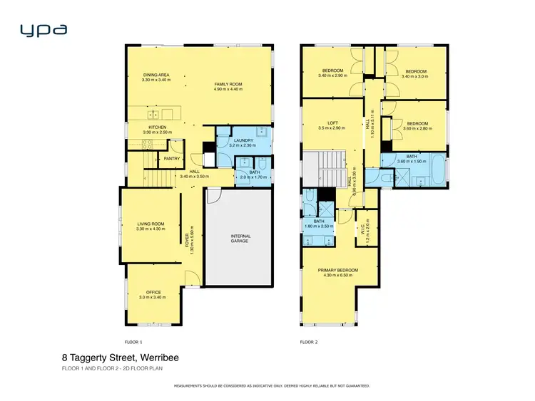Floorplan of Homely house listing, 8 Taggerty Street, Werribee VIC 3030