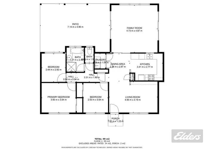 Floorplan of Homely house listing, 39 Marco Polo Drive, Cooloola Cove QLD 4580