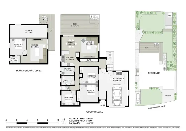 Floorplan of Homely house listing, 48 Country Club Drive, Catalina NSW 2536