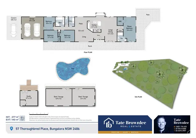 Floorplan of Homely house listing, 57 Thoroughbred Place, Bungalora NSW 2486