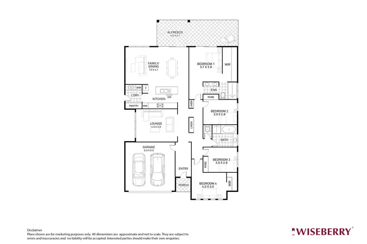 Floorplan of Homely house listing, 5 Freesia Way, Hamlyn Terrace NSW 2259