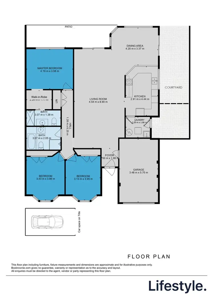Floorplan of Homely villa listing, 7/7 Kenrose Street, Forster NSW 2428