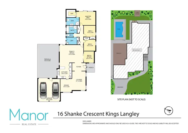 Floorplan of Homely house listing, 16 Shanke Crescent, Kings Langley NSW 2147