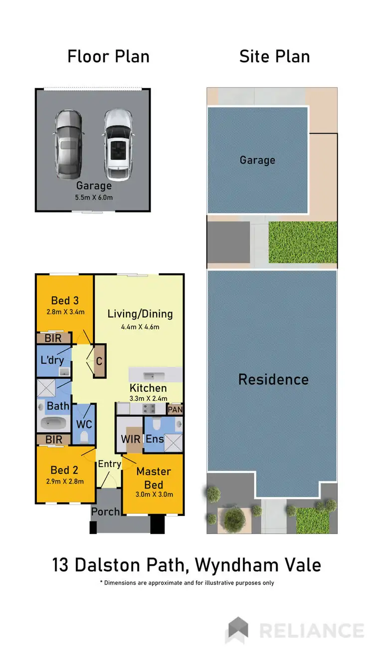 Floorplan of Homely house listing, 13 Dalston Path, Wyndham Vale VIC 3024