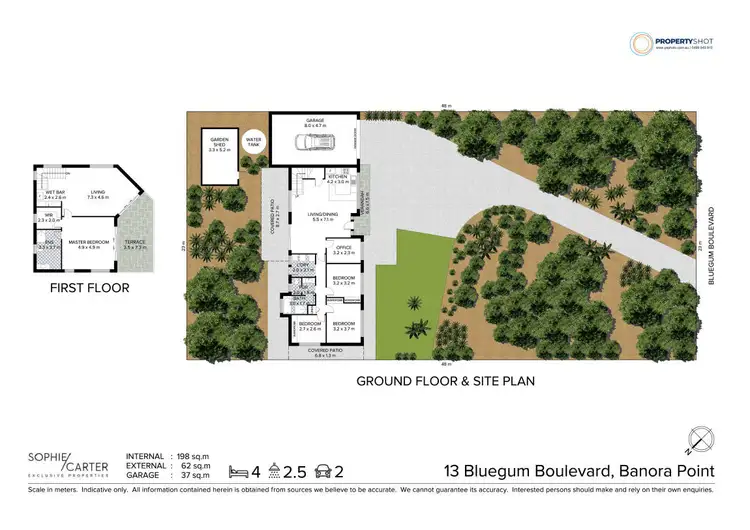 Floorplan of Homely house listing, 13 Bluegum Boulevard, Banora Point NSW 2486