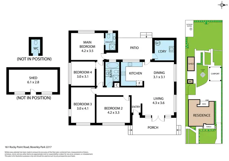 Floorplan of Homely house listing, 161 Rocky Point Road, Beverley Park NSW 2217