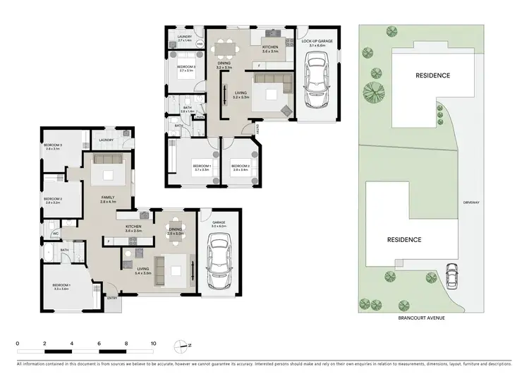 Floorplan of Homely house listing, 42 & 42A Brancourt Avenue, Bankstown NSW 2200