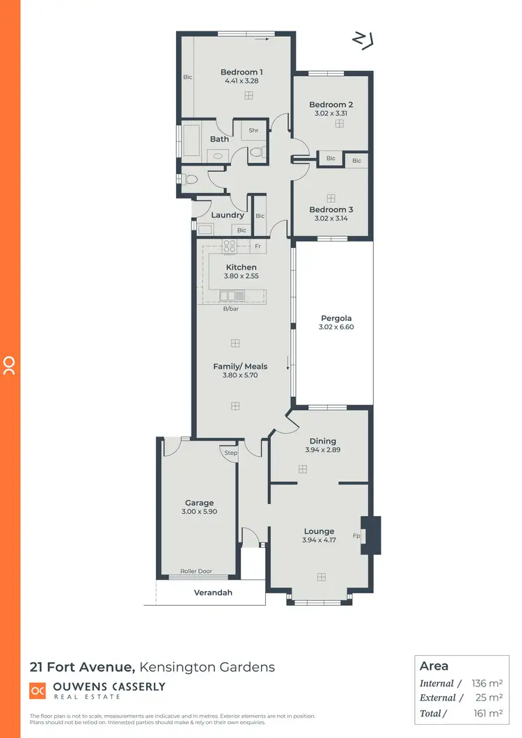 Floorplan of Homely house listing, 21 Fort Avenue, Kensington Gardens SA 5068