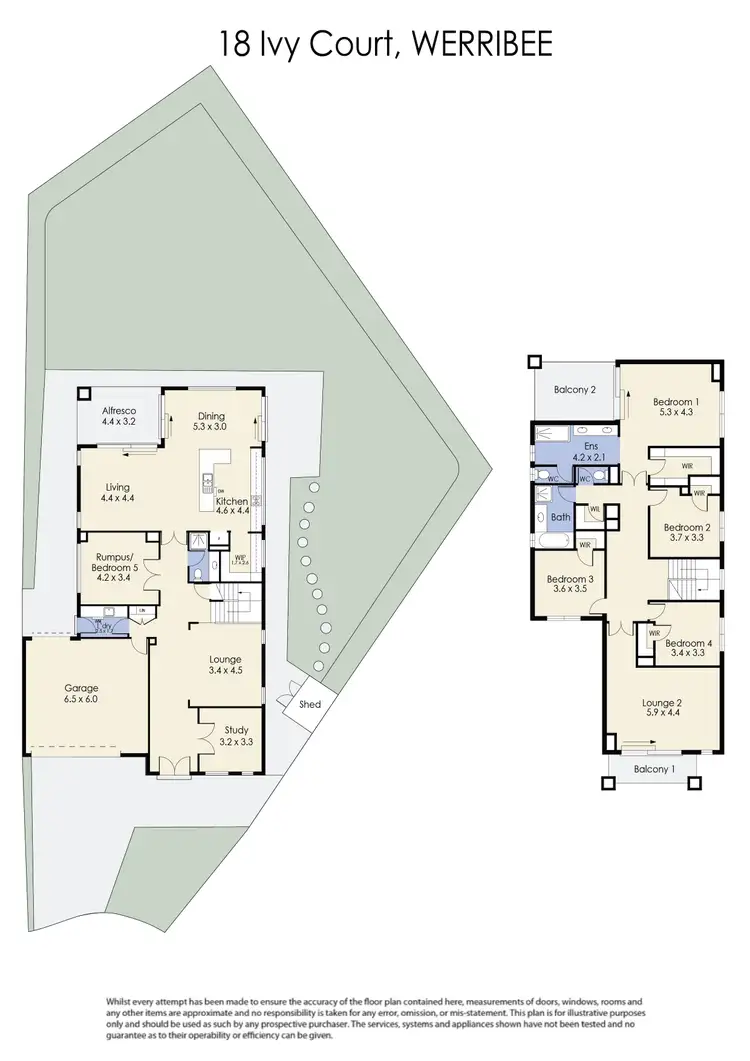 Floorplan of Homely house listing, 18 Ivy Court, Werribee VIC 3030
