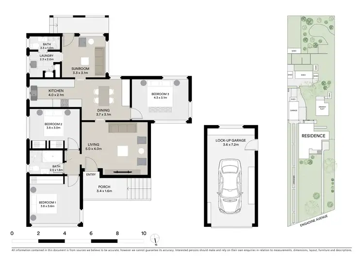 Floorplan of Homely house listing, 42 Engadine Avenue, Engadine NSW 2233