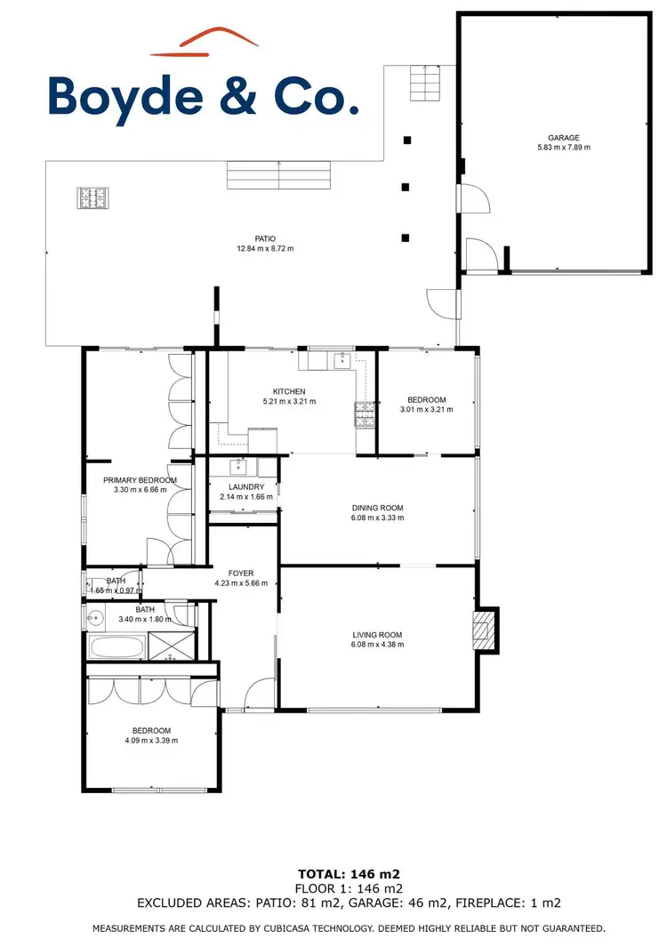 Floorplan of Homely house listing, 9 Morton Avenue, Drouin VIC 3818