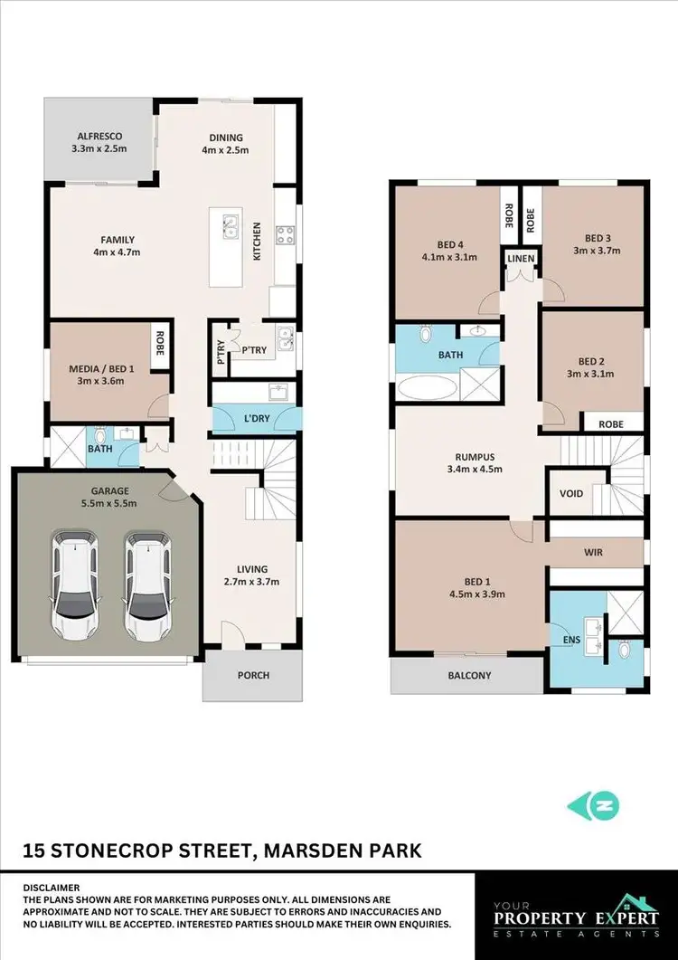 Floorplan of Homely house listing, 15 Stonecrop Street, Marsden Park NSW 2765