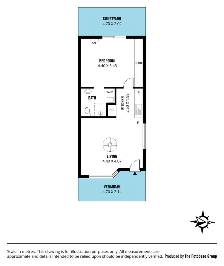 Floorplan of Homely unit listing, 41/144 Main South Road, Hackham SA 5163