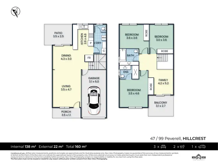 Floorplan of Homely townhouse listing, 47/64-74 Lollard Street, Hillcrest QLD 4118