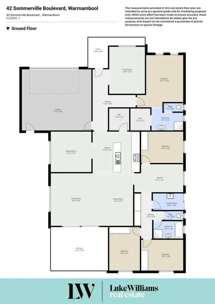 Floorplan of Homely house listing, 42 Sommerville Boulevard, Warrnambool VIC 3280