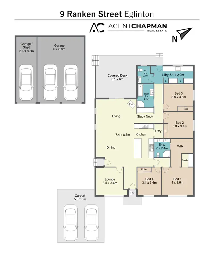 Floorplan of Homely house listing, 9 Ranken Street, Eglinton NSW 2795