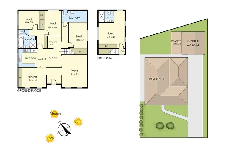Floorplan of Homely house listing, 68 Baxter-Tooradin Road, Baxter VIC 3911