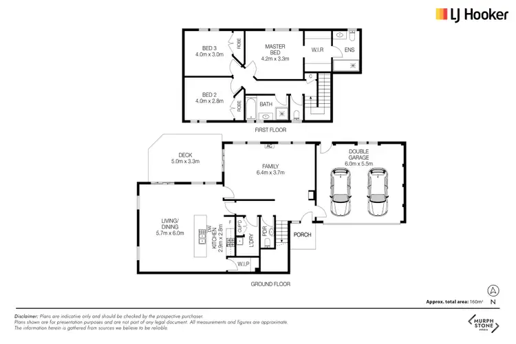 Floorplan of Homely townhouse listing, 3/20 Broughton Place, Queanbeyan NSW 2620