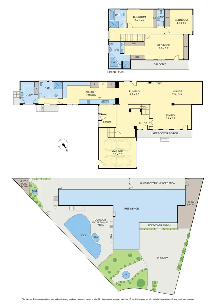 Floorplan of Homely house listing, 11 Maple Court, Keilor VIC 3036