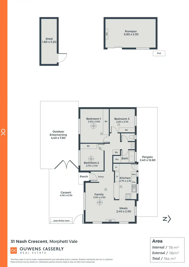 Floorplan of Homely house listing, 31 Nash Crescent, Morphett Vale SA 5162