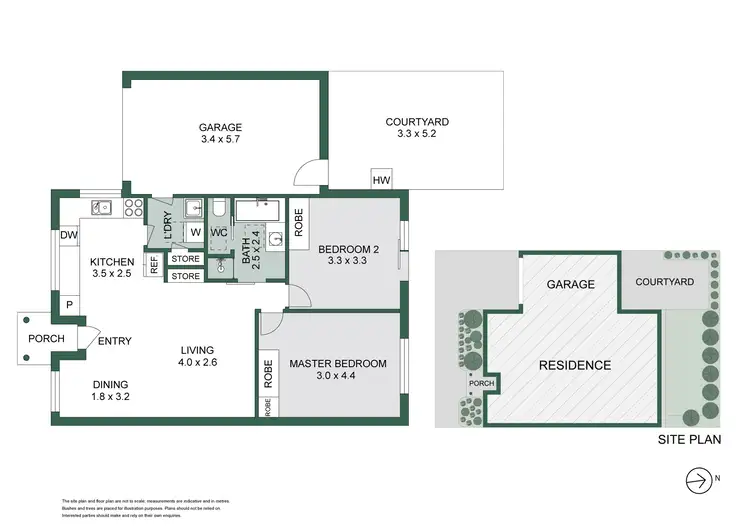 Floorplan of Homely unit listing, 3/2 Parkers Road, Parkdale VIC 3195