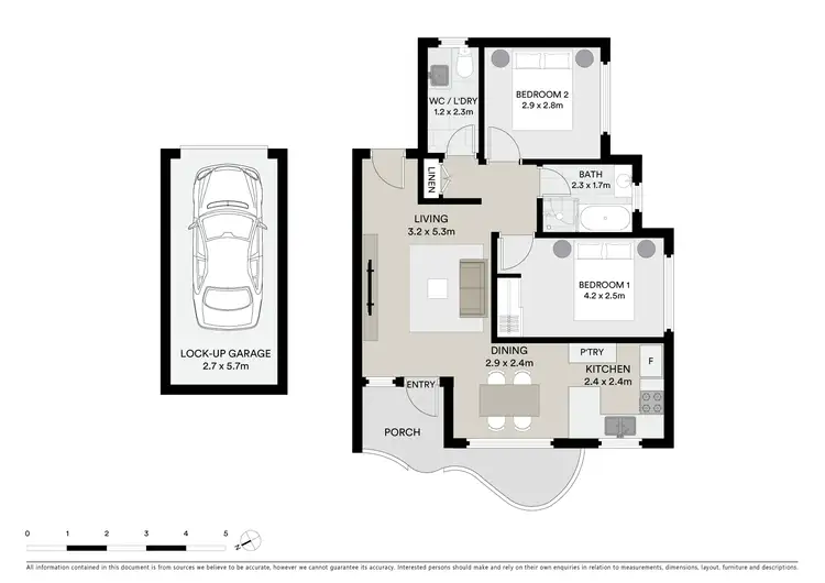 Floorplan of Homely apartment listing, 2/24-26 Crawford Road, Brighton-Le-Sands NSW 2216
