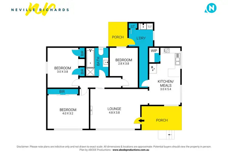 Floorplan of Homely house listing, 4 Linda Court, Portarlington VIC 3223