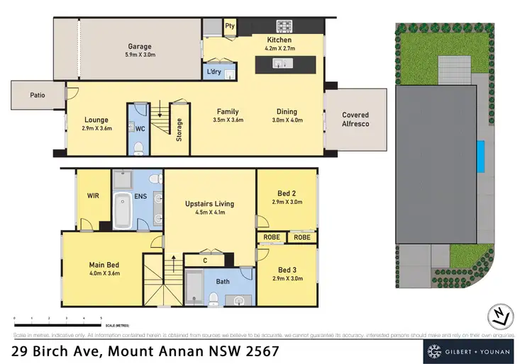 Floorplan of Homely house listing, 29 Birch Avenue, Mount Annan NSW 2567