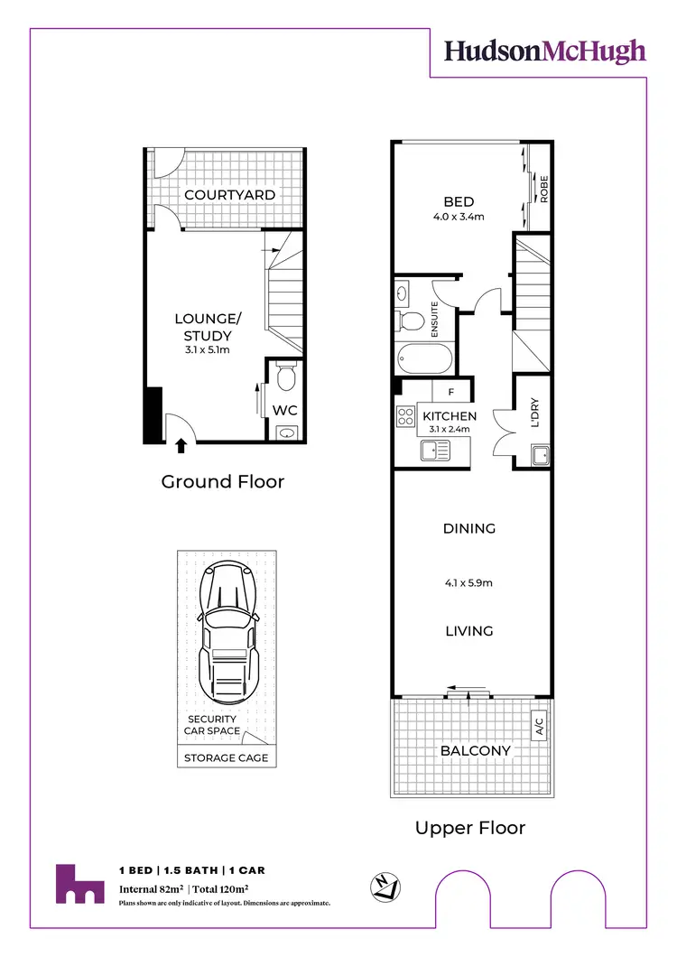 Floorplan of Homely apartment listing, 62/2A Brown Street, Ashfield NSW 2131