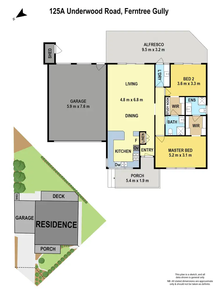 Floorplan of Homely house listing, 2/125A Underwood Road, Ferntree Gully VIC 3156