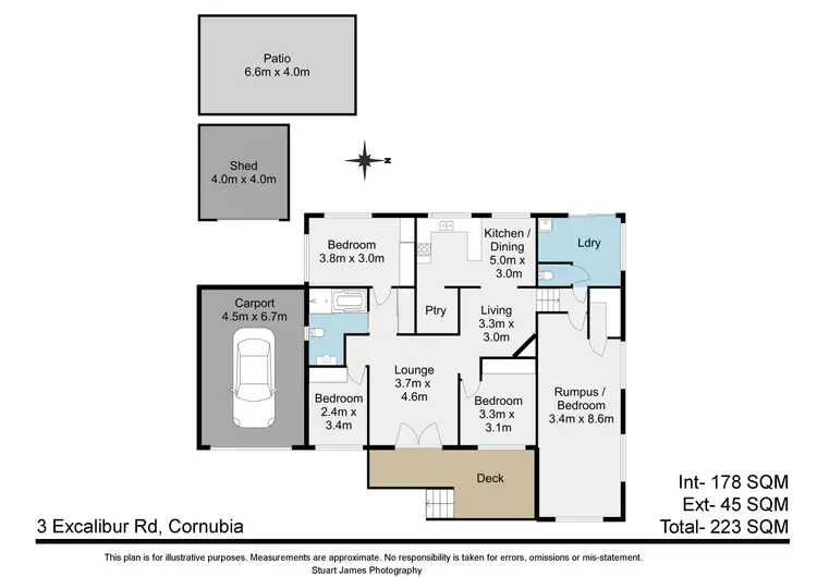 Floorplan of Homely house listing, 3 Excalibur Road, Cornubia QLD 4130