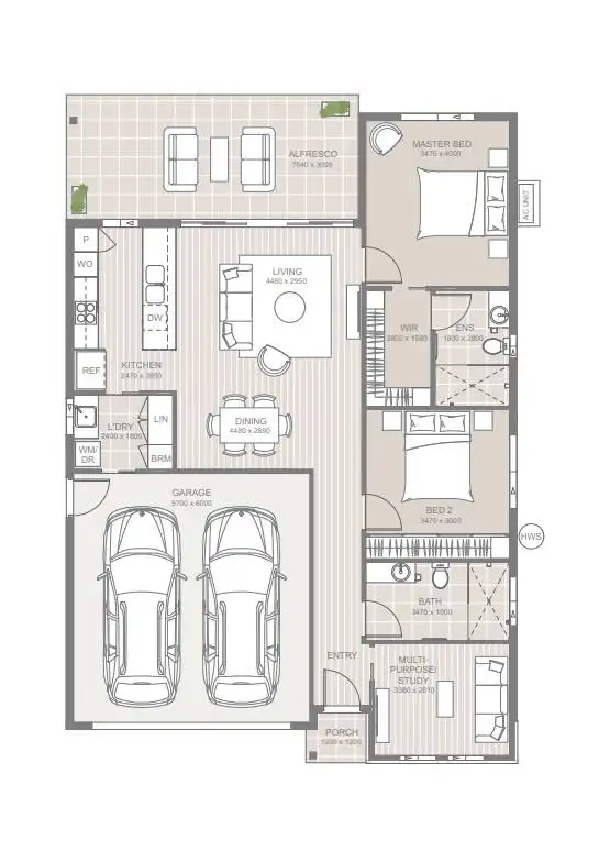 Floorplan of Homely retirement listing, Mathieson 27 Oakland Way, Beaudesert QLD 4285