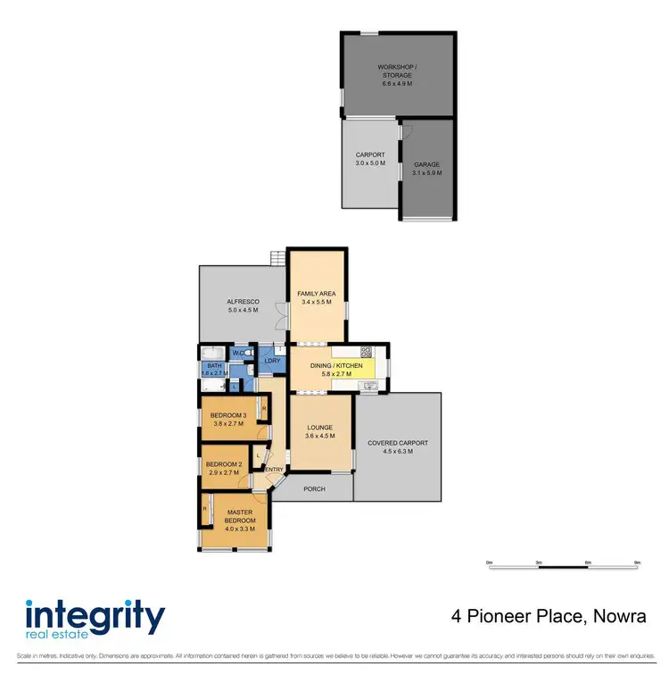Floorplan of Homely house listing, 4 Pioneer Place, Nowra NSW 2541