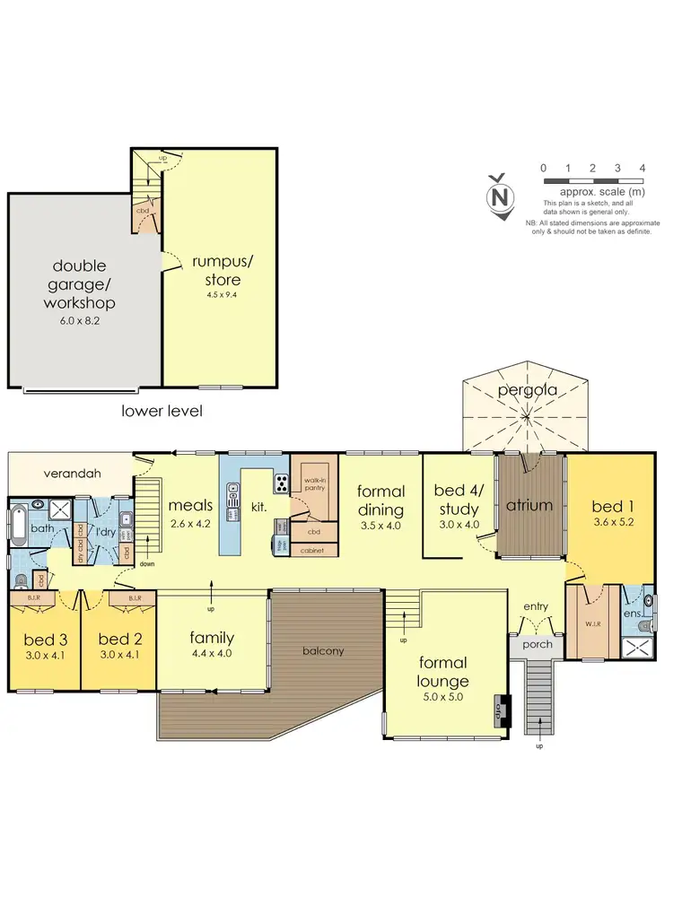 Floorplan of Homely house listing, 47-49 Ennismore Crescent, Park Orchards VIC 3114