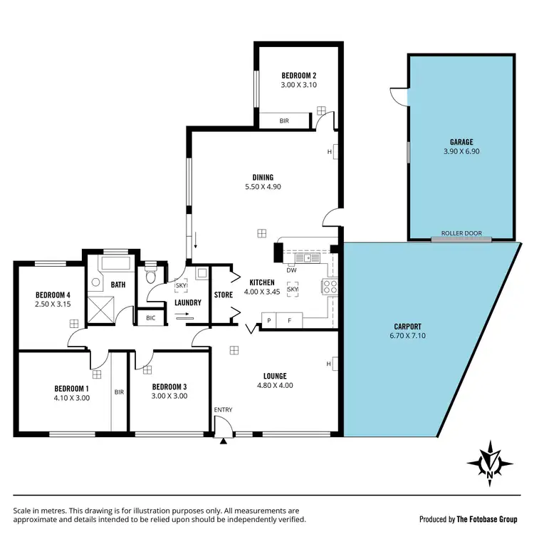Floorplan of Homely house listing, 4 Dewar Court, Christie Downs SA 5164