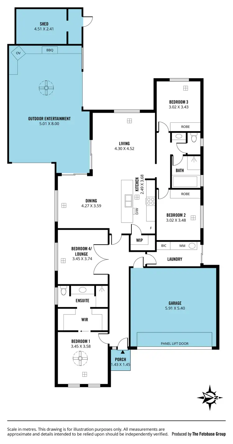 Floorplan of Homely house listing, 13 Seashell Street, Seaford Meadows SA 5169