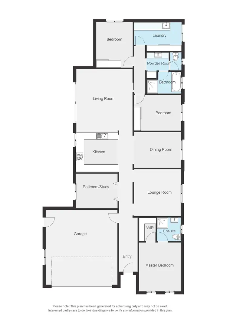 Floorplan of Homely house listing, 19 Champions Drive, Glenroy NSW 2640