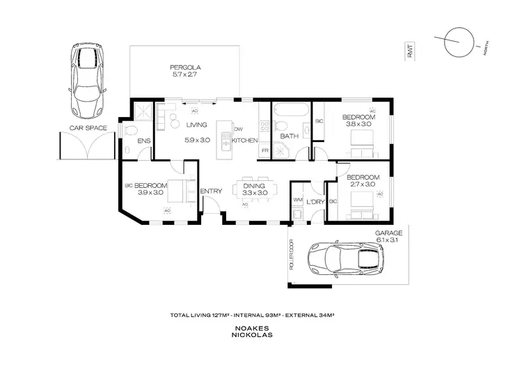 Floorplan of Homely house listing, 23C Audrey Street, Ascot Park SA 5043