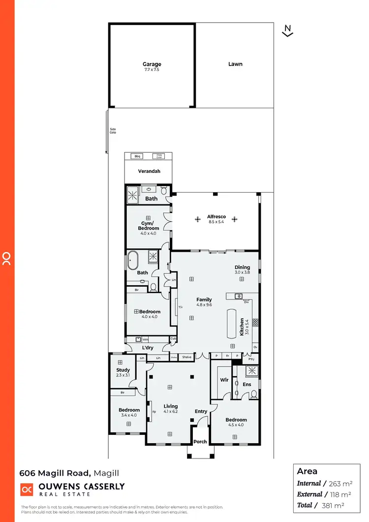 Floorplan of Homely house listing, 606 Magill Road, Magill SA 5072