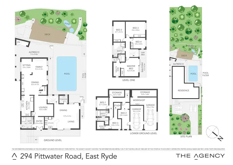 Floorplan of Homely house listing, 294 Pittwater Road, East Ryde NSW 2113