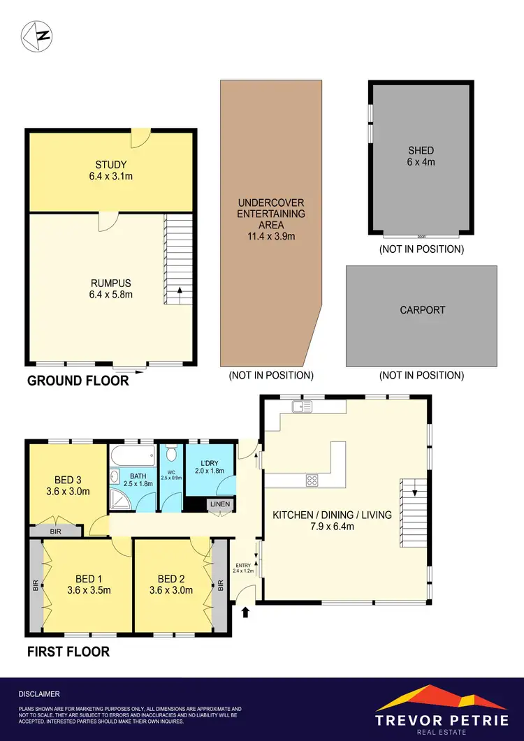 Floorplan of Homely house listing, 1006 Sherrard Street, Ballarat North VIC 3350