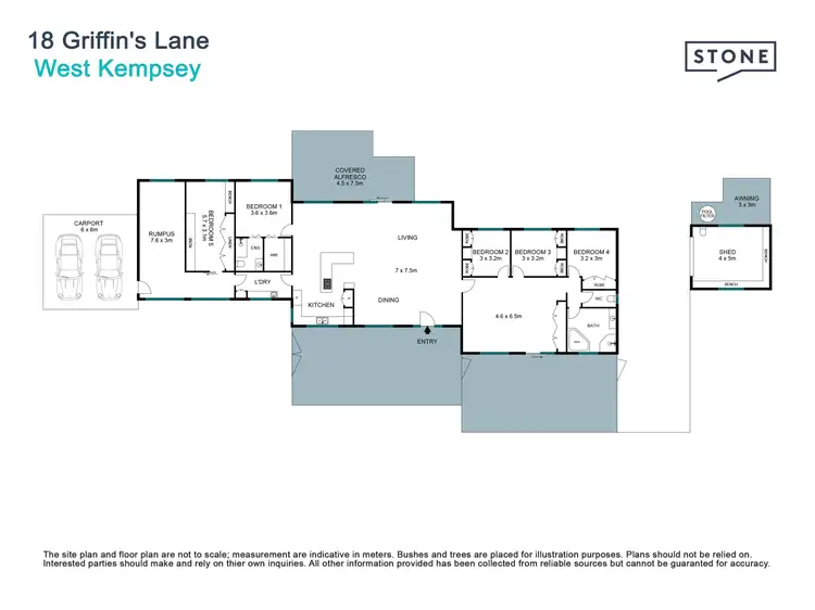 Floorplan of Homely rural property listing, 18 Griffins Lane, West Kempsey NSW 2440